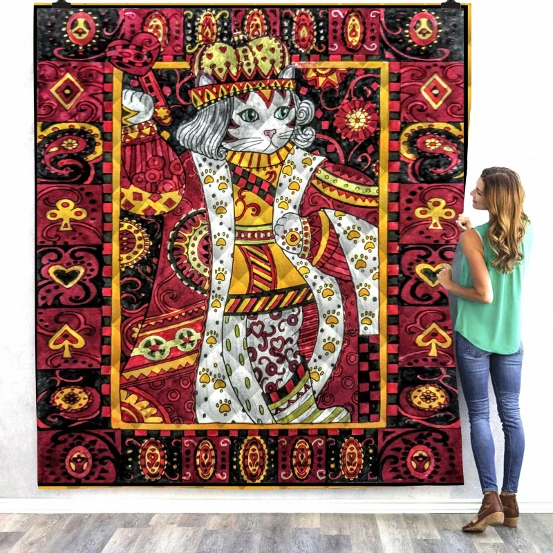 Хэллоуин кошка ужас Тыква принт одеяло для взрослых мягкое Хлопковое большого