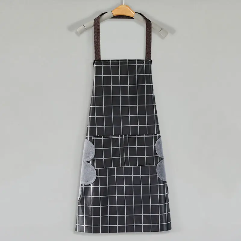 

Waterproof Polyester 1Pcs Striped Apron Woman Adult Bibs Home Cooking Baking Coffee Shop Cleaning Aprons Kitchen Accessory