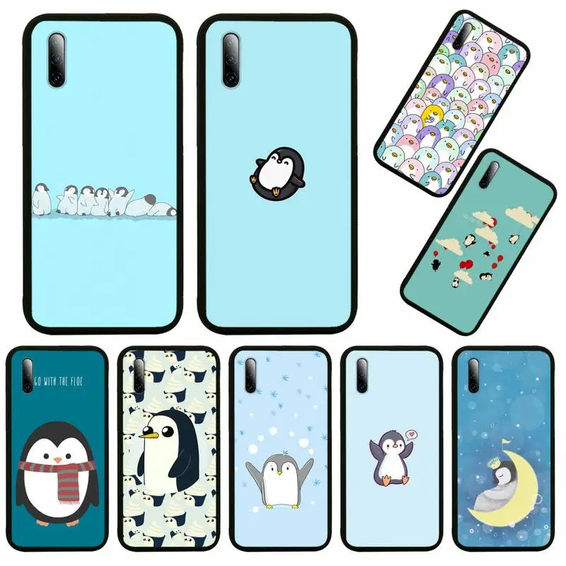 

Cartoon Penguins Phone Case for redmi 6 7A 8A 9A 10X 4G note 8 8T 9S 10 K30 K20 pro max Cover