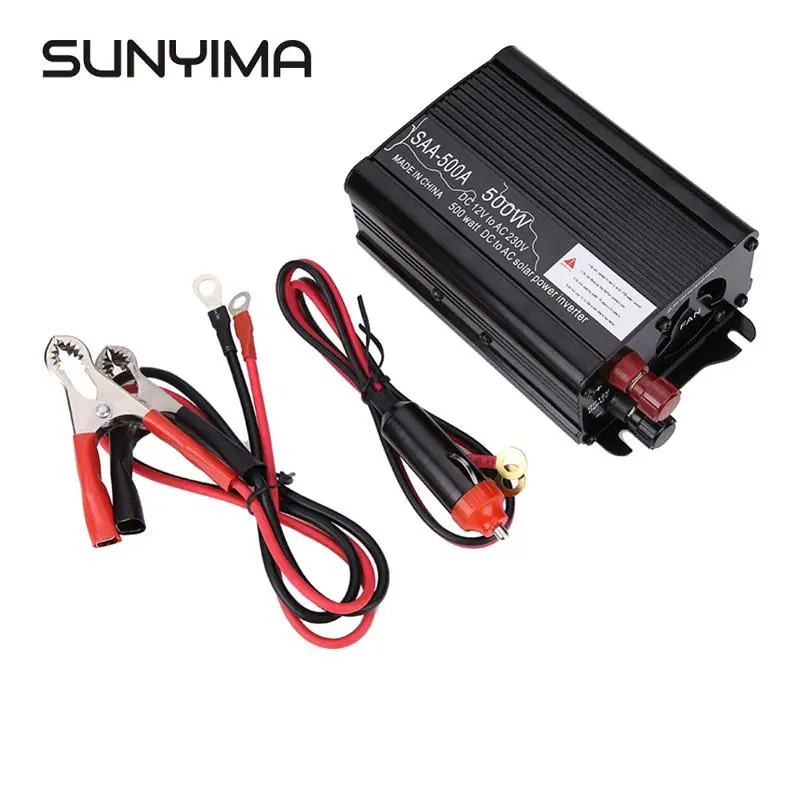 

SUNYIMA DC 12V to 110v 1000W Modified Sine Wave Inverter Board AC Car Converter Inverters Adapter For Car Houseland DIY