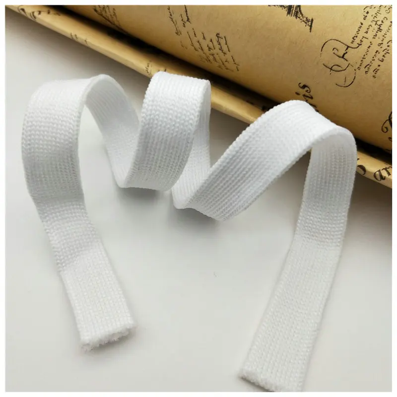 

More specifications knitting with a large number of spot color polyester stretch serging ribbon clothing shoes and hats accessor