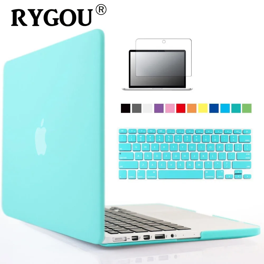 Чехол для ноутбука Apple MacBook Air Pro retina 11 12 13 15 Mac Book 13,3 15,4 дюймов Чехол с сенсорной панелью+ чехол для клавиатуры