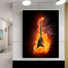 Абстрактное музыкальное оборудование, Картина на холсте, настенные художественные плакаты, печатные настенные картины для классной комнаты, настенные картины для дома