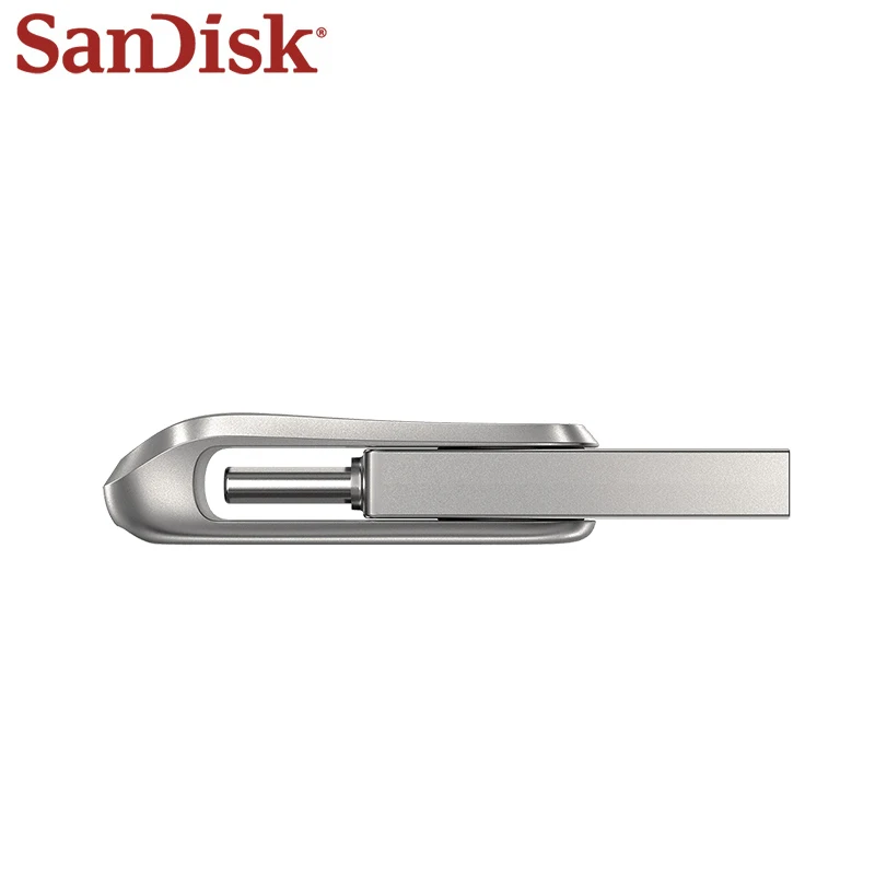 Оригинальный двойной флеш накопитель SanDisk Dual OTG USB флэш Тип C до 150 МБ/с. флешки 128 Гб