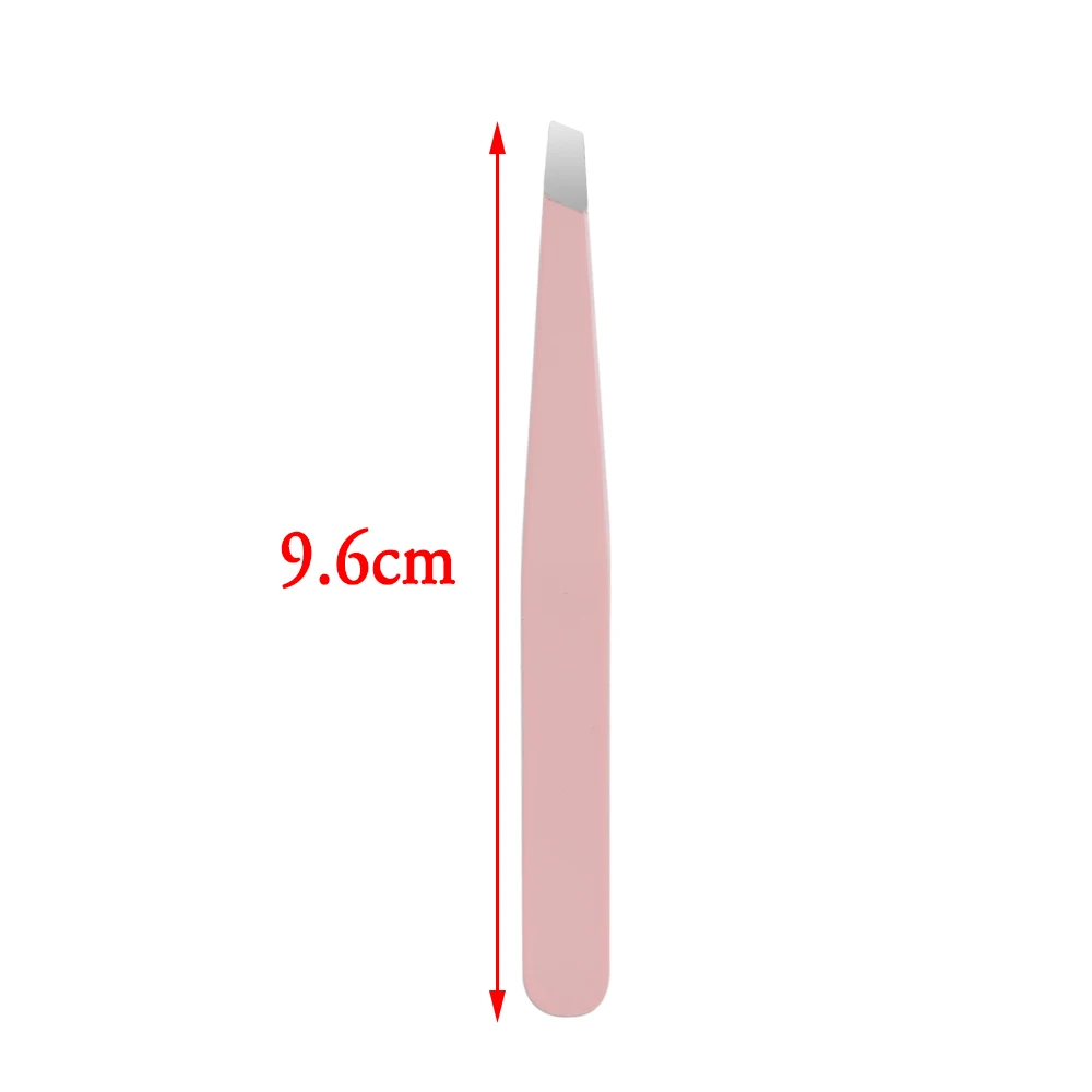 3 шт./компл. пинцет для бровей зажим накладных ресниц наконечник из нержавеющей