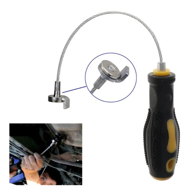 

Strong Magnetic Oil Drain Plug Removal Tools Wrench Anti Scald magnetic sump plug Car Screw Disassembly C45