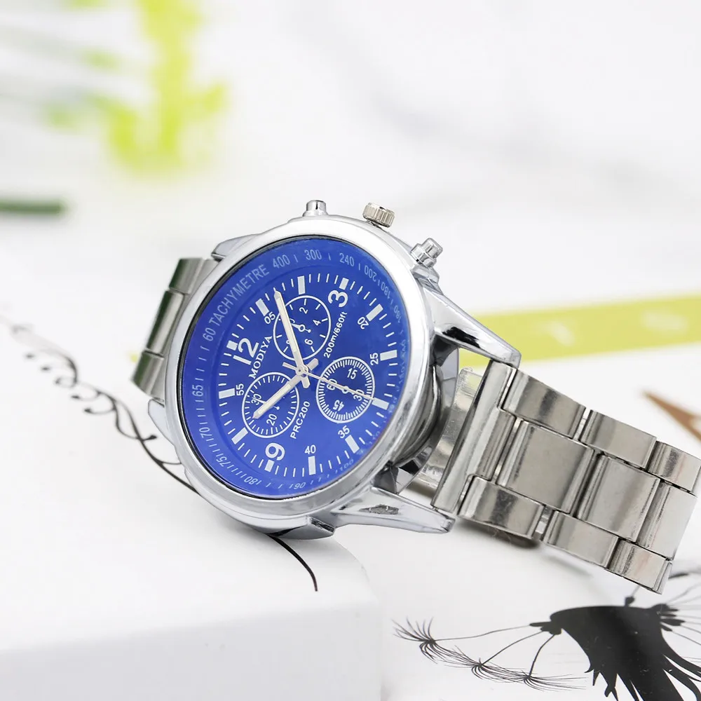 Fashion Watch Men stainless steel watch men Top Brand Luxury Full Steel Quartz elogio masculino montre homme 2019 | Наручные часы