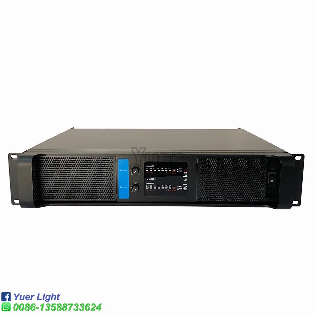 Профессиональный усилитель мощности Motolora Metal trasstor 2 канала FP7000 1450 Вт|Эффект