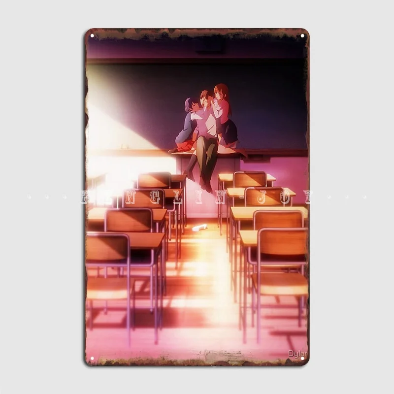 

Domestic Girlfriend 2 Poster Metal Plaque Pub Garage Club Classic Wall Decor Tin Sign Posters