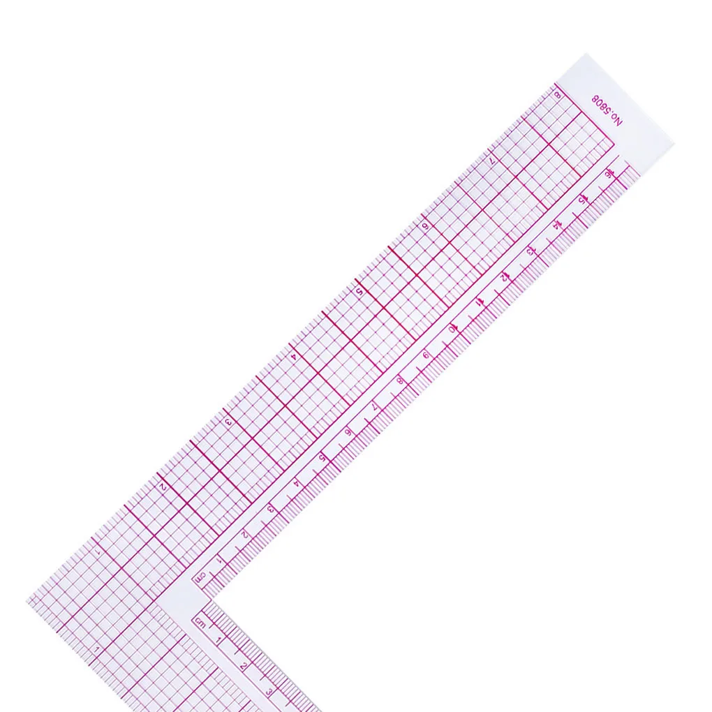 L-Square 90-градусная угловая линейка пластиковые измерительные приборы для шитья