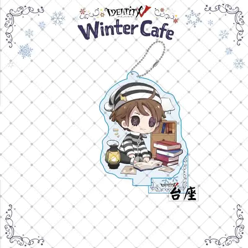 

Identity V HOT Game Anime Acrylic Stand Figure Model Charm Keychains Bags Pendant Black/White Guard Eli Clark Joseph Delaones