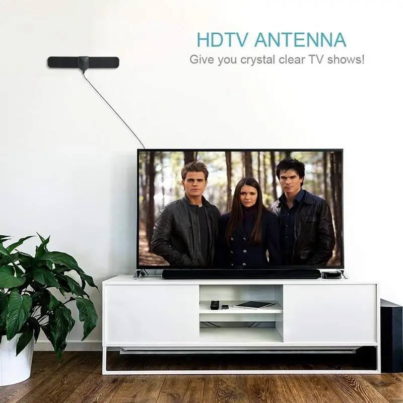 1080P HD внутренняя универсальная ТВ антенна DVB T2 ATSC 25 миль цифровая