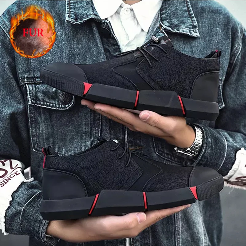 Мужские кожаные туфли классические черные красные удобные мокасины из спилка