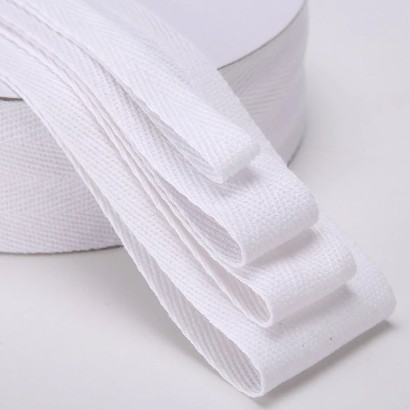 Лидер продаж Экологичная лента из 100% хлопка 50 ярдов высокая прочность поясная