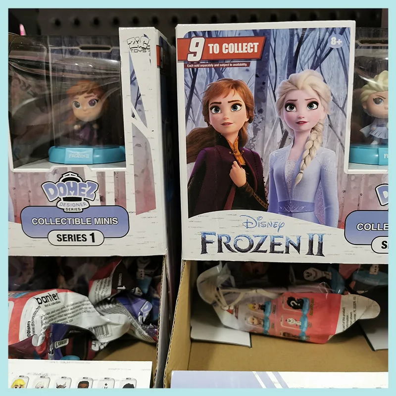 

Original Frozen Princess Blind Bag Doll Surprise Toys Elsa Olaf Anna Anime Action Figure Cute Princess Model Ornament Kids Gift