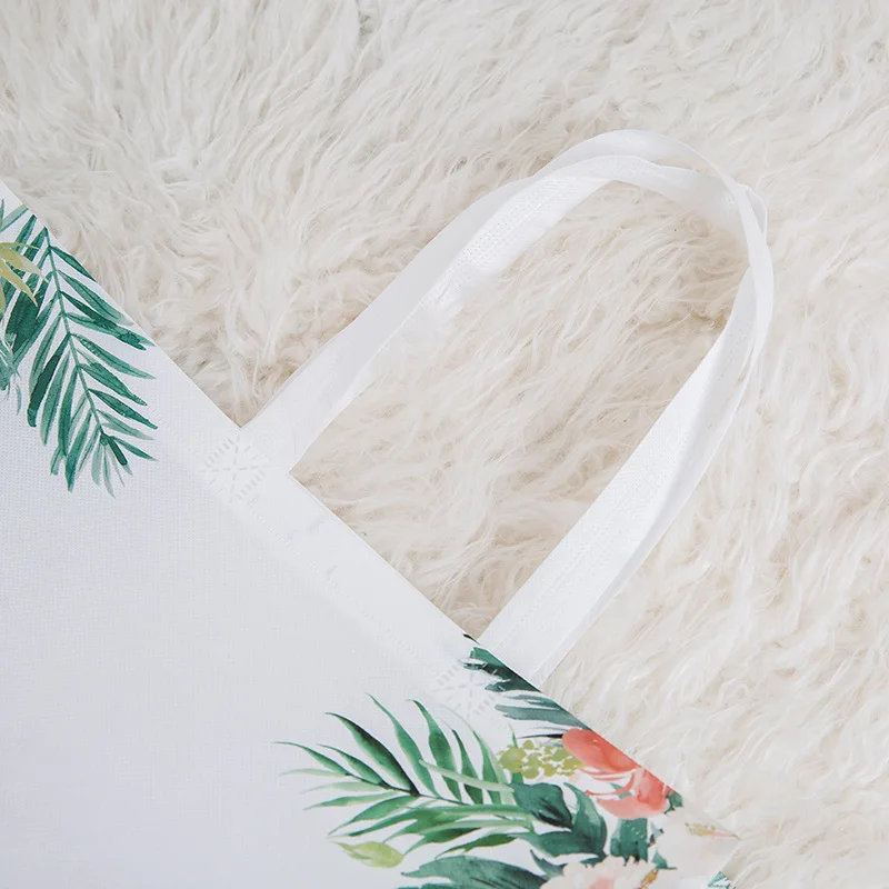 Складные женские сумки для покупок модная Нетканая вместительная сумка-тоут с