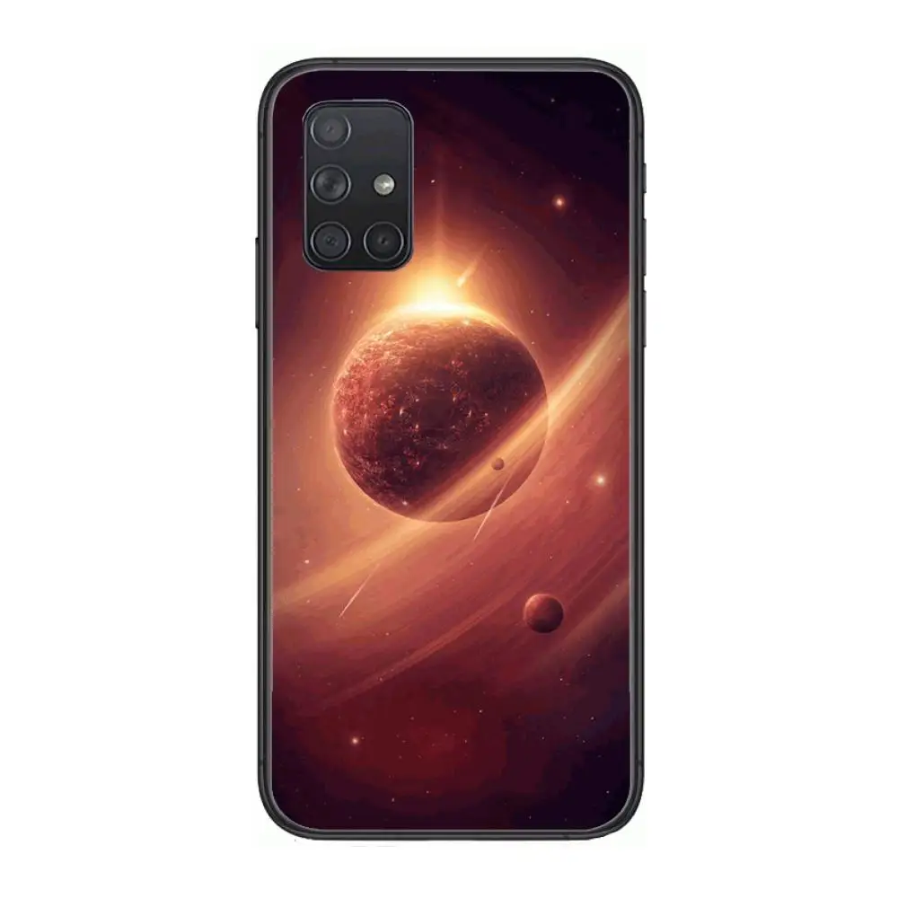 

Universe Star Boutique Phone Case Hull For Samsung Galaxy A 50 51 20 71 70 40 30 10 E 4G 5G S Black Shell Art Cell Cover