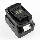 Адаптер для аккумулятора Mt20Dl для Makita 18 в, Bl1830, Bl1860, Bl1815, литий-ионный аккумулятор для Dewalt 18 в, 20 в, Dcb200, литий-ионный аккумулятор, настенный светильник