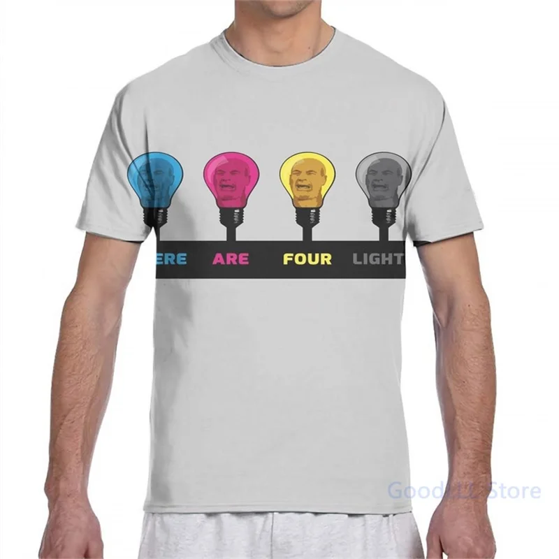 Есть четыре света CMYK Мужская футболка женская модная с принтом для девочек топы