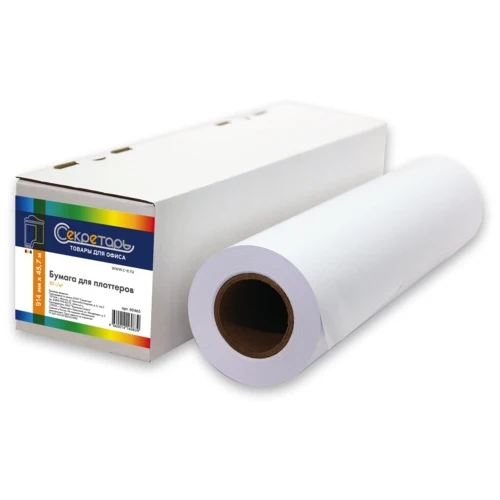 рулон бумаги а1. 50,8мм, 80г/м2, белизна cie 146%, brauberg 110458. бумага albeo engineer premium paper s80-594/175. 120г 914ммх30м 50,8мм. рулонная бумага для плоттера.