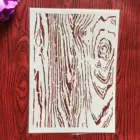 Трафареты A4 29*21 см под дерево для самостоятельной сборки, настенная живопись, фотография, шаблон, ткань. Стена