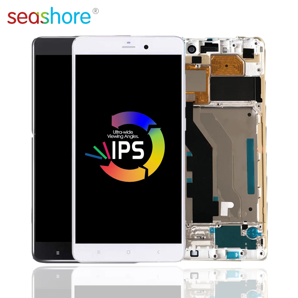 Экран 5 7 дюйма для XIAOMI Mi Note Pro ЖК дисплей с сенсорным экраном и дигитайзером в