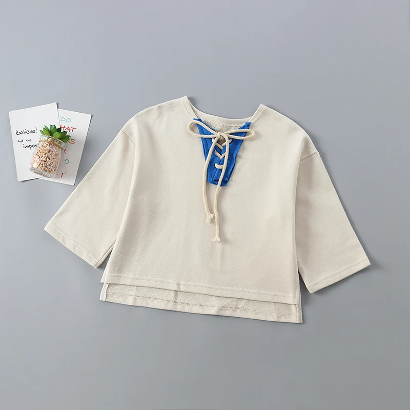 

0-6 years high quality girls clothing set 2021 new spring autumn casual solid T-shirt + denim pant kid children girl clothing