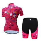 Женская Спортивная одежда для велоспорта, комплект с шортами, верхняя часть велосипеда