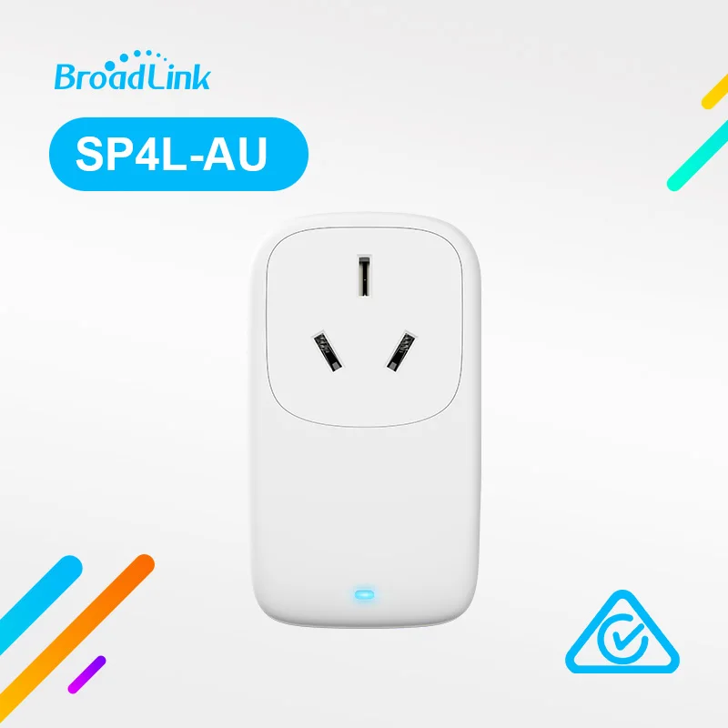 

BroadLink BestCon SP4L Australia Wifi Smart Plug Remote Control Timers Socket WiFi/3G/4G FastCon Nightlight Alexa Voice Control