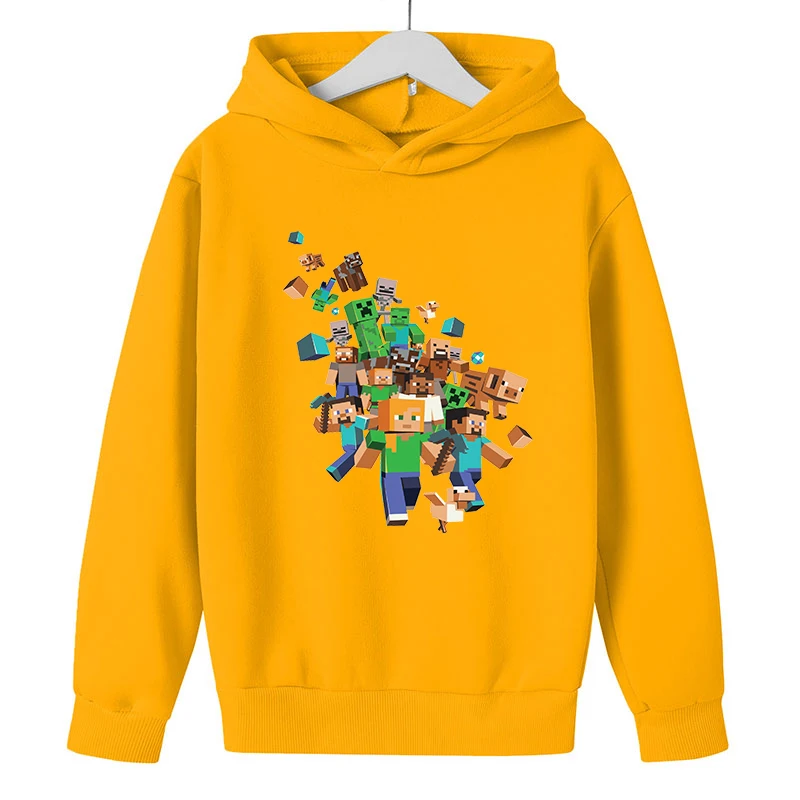 

Boy Hoodies My- World Video Game Clothing Baby Girl Clothes Jackets for boys Hoodies Sweatshirt Children's coat kids tracksuit