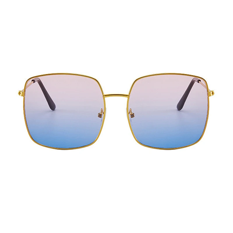 

Big Square frame Sunglasses decoration Men Women UV400 lens PC frame eye protection Sun Glasses fashion outdoor Eyewear oculos