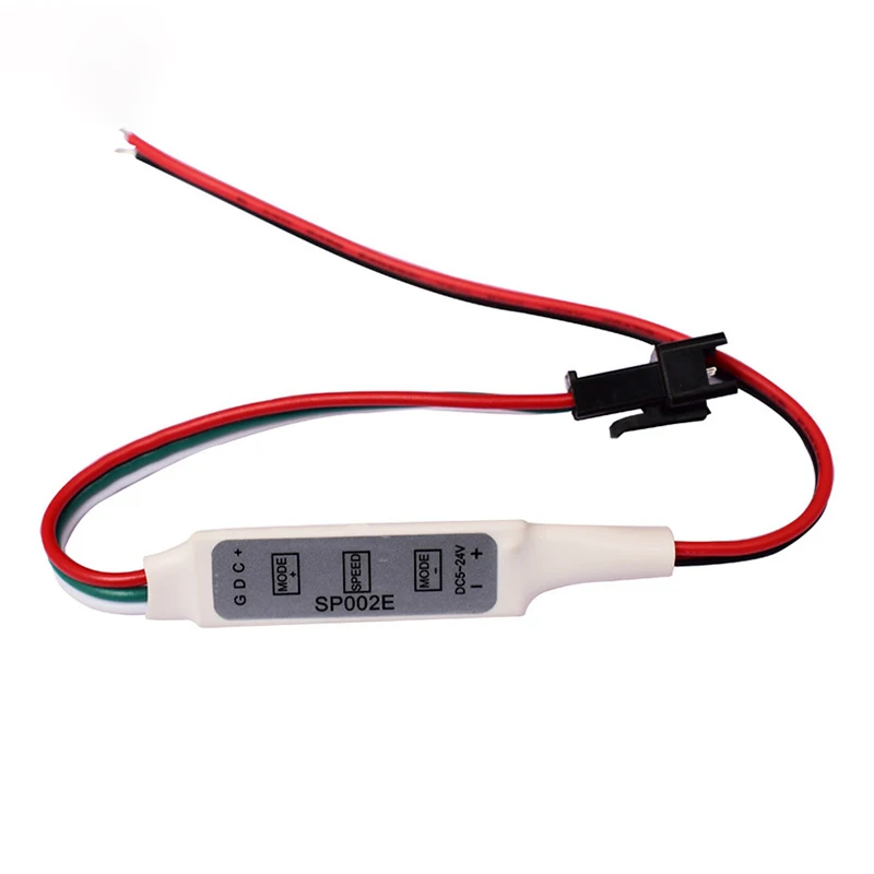 

3 Key Mini RGB Controller Micro Remote SP002E for DC5V 12V 24V WS2811 WS2812B WS2812 SK6812 UCS1903 Pixels LED Strip light