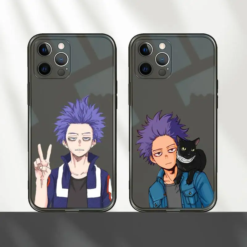 

Hitoshi Shinso Phone Case For iPhone 12 11 8 7 mini pro X XS XR MAX Plus Black Transparent Cover