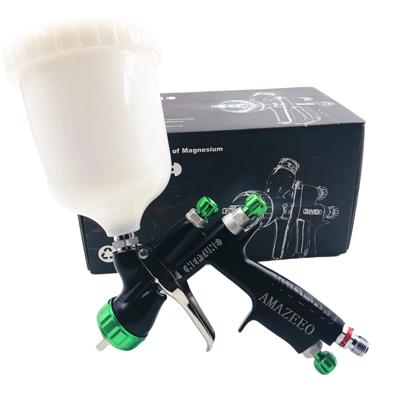 

2021 Professional Car Gravity Spray Gun HVLP Car Airbrush Water Gun Water Based Air Spray Gun Car Spray Guns Painting Tool
