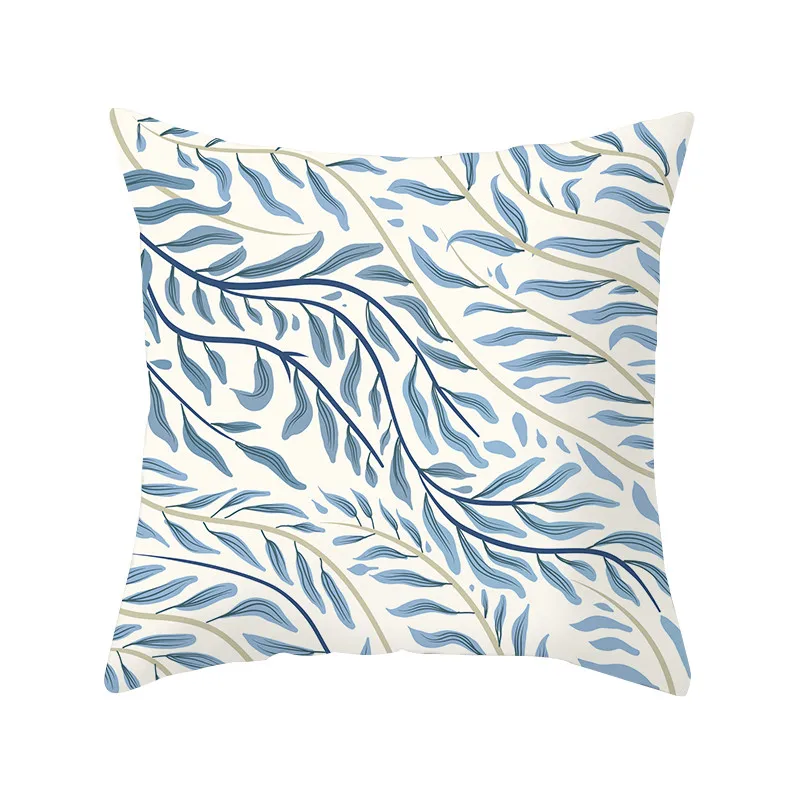

Fuwatacchi Pink Flamingo Cushion Cover Floral Soft Throw Pillow Cover Decorative Sofa Pillow Case Pillowcase