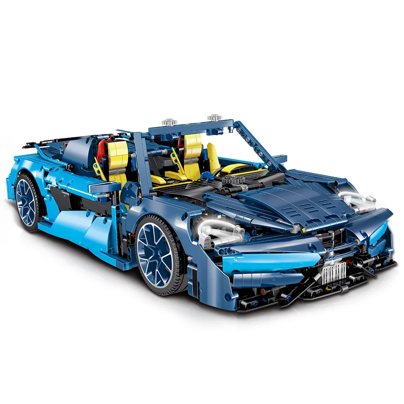 original boxes Compatible with Bugatti sports car 5 new products Building-block Toys DIY Educating Children Christmas Gifts | Игрушки и