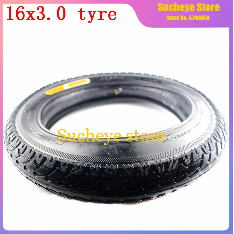 

Free Shipping High Quality Electric Bicycle Tire with Good Reputation 16x3.0 Inch Electric Bicycle Tire Bike Tyre Whole Sale Use