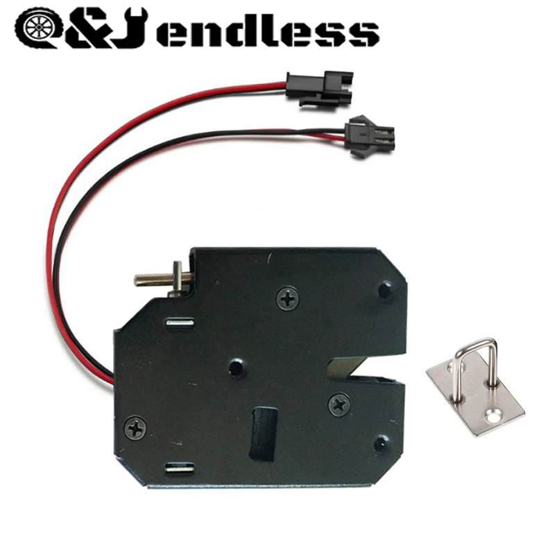 

12V 2A Solenoid Electromagnetic Electric Control File Case Cupboard Cabinet Drawer Lockers Lock Push To Open