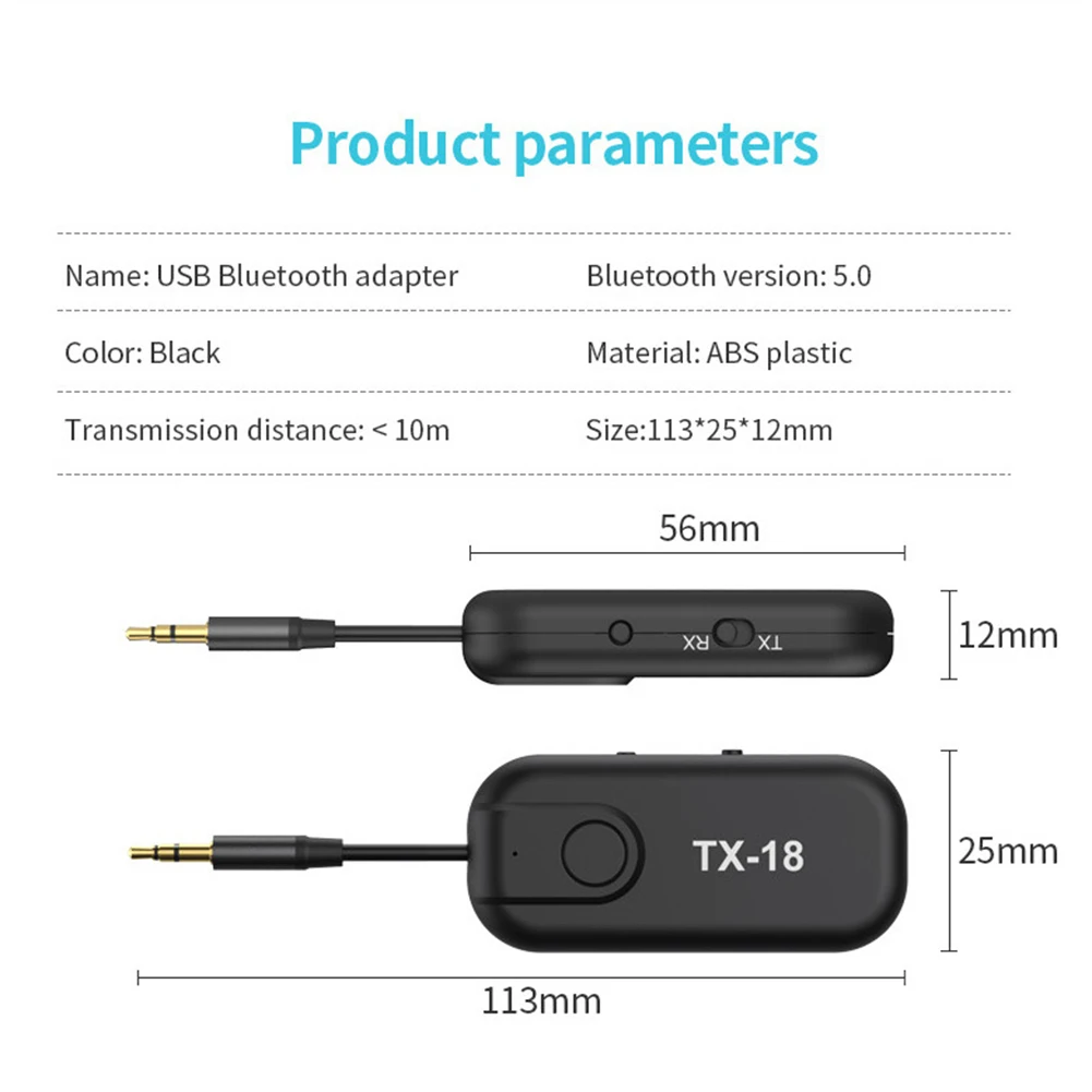 CSR8670 2 в 1 Bluetooth 5 0 беспроводной 3 мм аудио приемник адаптер передатчика |