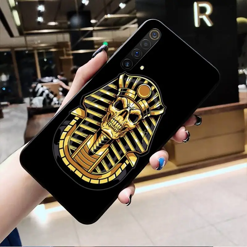 Египет неfertiti анубис Анкх Фараон фотоэлемент для OPPO Realme 6 Pro C3 5 C2 A11X | Мобильные