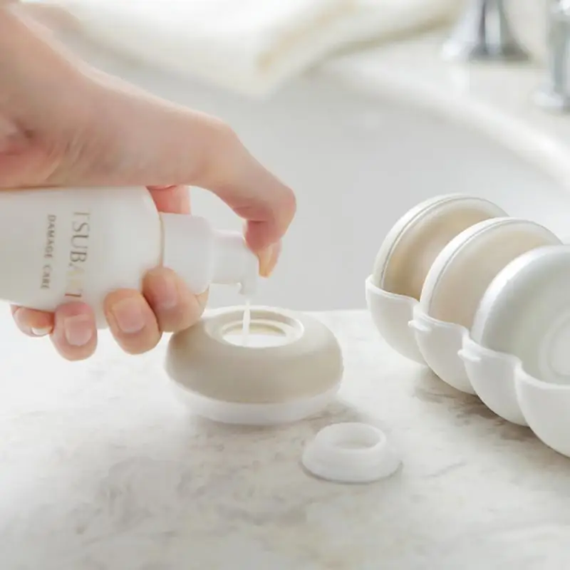 Переносные дорожные многоразовые бутылки с пуш-типом герметичные для лосьона