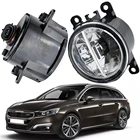 2 шт.лот светодиодные противотуманные фары высокой яркости H11 12 В Противотуманные фары в сборе галогенные лампы для Peugeot 508 SW 2011-2016