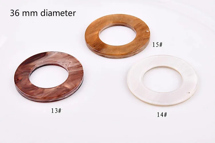 Корейское кольцо с имитацией мрамора акриловая доска самодельные серьги ручной