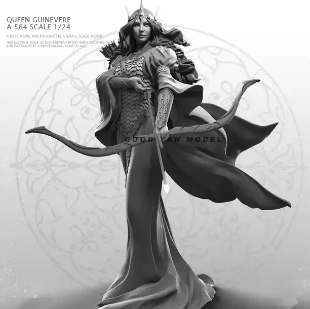 

75MM Resin model kits DIY figure colorless and self-assembled A-564