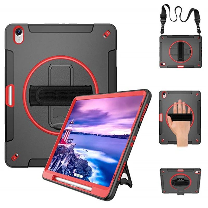 Чехол для iPad Pro 12 9 дюйма 2018 с держателем карандаша защитный чехол планшета