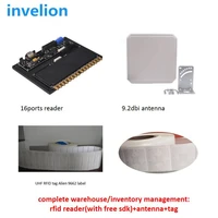 High performance uhf rfid reader module impinj r2000 chip single port MMCX connector 865-868mhz for monitor asset movement