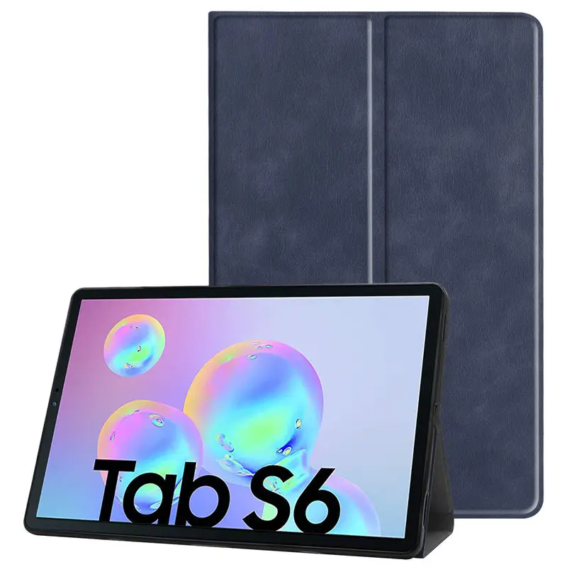 Чехол для Samsung Galaxy Tab S6 10,5 SM-T860 SM-T865 T860 10," Smart Cover Funda Tablet PU кожаный чехол-подставка+ подарок