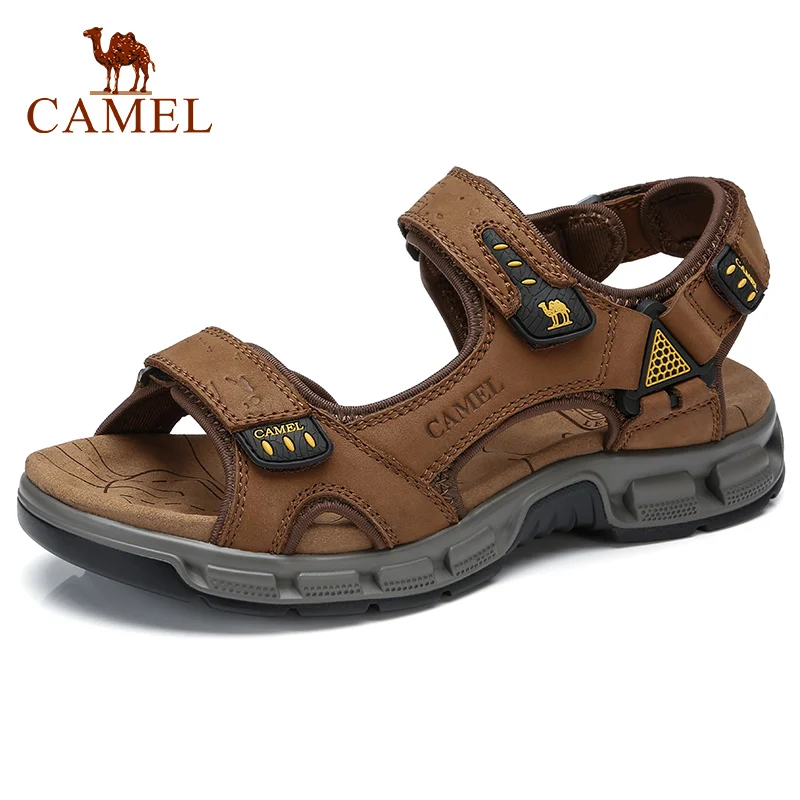 CAMEL/летние модные мужские повседневные сандалии; эластичные легкие пляжные мужские сандалии; Мужская обувь; мужская обувь на плоской подошве