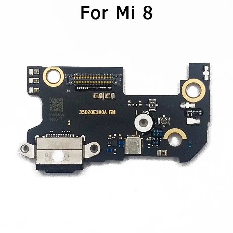 Оригинальные запасные части для xiaomi mi 8 pro плата usb зарядного устройства pro|Шлейфы