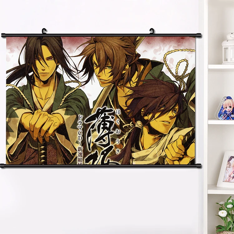 Аниме Hakuouki Shinsengumi Kitan Toudou Heisuke настенный постер манга искусственное украшение для